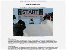 Tablet Screenshot of newsliders.com